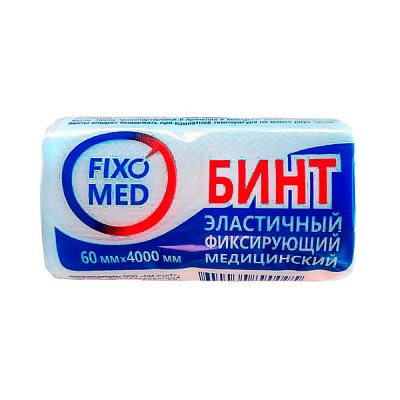Бинт эластичный 4м*6см FixoMed /СМ-РосТ/660
