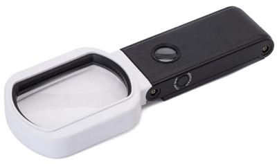 Лупа ручная складная Kromatech TH-7018-FX с подсветкой 