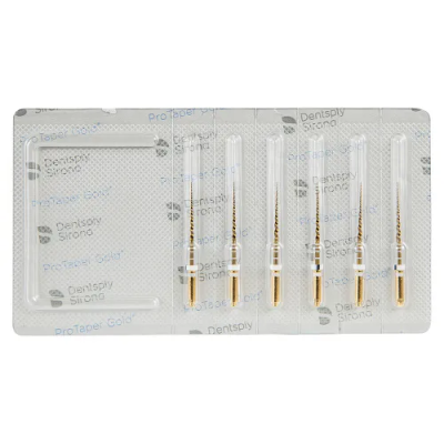 15. ПроТейпер (ProTaper) GOLD машинный 25 мм S2, 6шт/уп/ Dentsply Maillefer