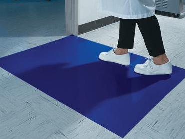 Коврики многослойные антибактериальные липкие "Санита" размер 45*90 см 30 слоев 10 шт/уп