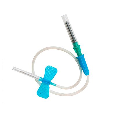 Игла "бабочка" луер-адаптер 23 G Lind-Vac