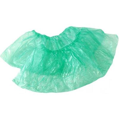 Бахилы 40 мкр с двойной резинкой зеленые Unite Люкс /Юнайт/25/3000/