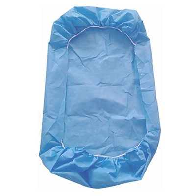 Чехол на матрас на резинке 210*90см спанбонд ламинир пл.40 голубой/Инмедиз/5/30