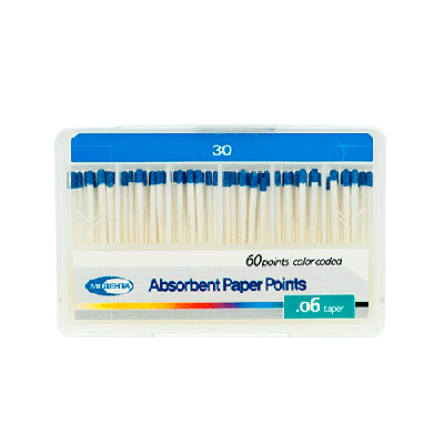 15. Штифты бумажные 06 №30, 60 шт/уп/ Медента