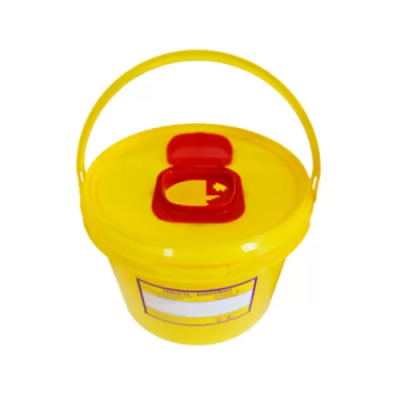 Емкость-контейнер для сбора острого инструм. кл Б, одноразовый емкость 2,0 л желтый/ Респект