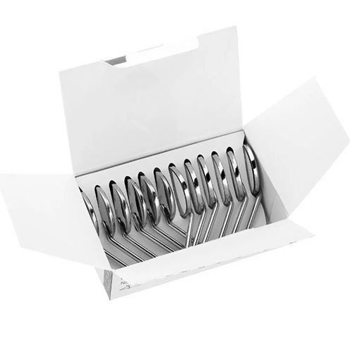 15. Зеркало стоматологическое, родий №4, 22мм, 12шт/уп/ HLW