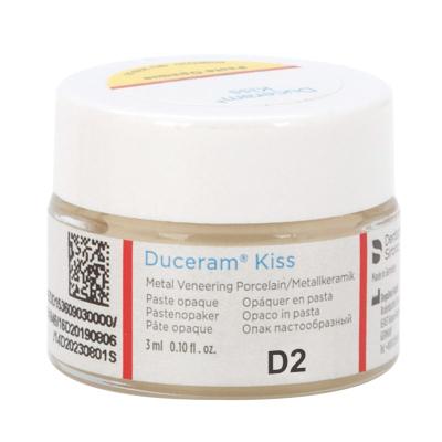 15. Duceram Kiss Pasten-Opaker (Дуцерам кисс) пастообразный опак, цвет D2, 3 мл./ DeguDent (Н)