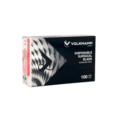 Лезвие одноразовое № 15 углер. сталь VOLKMANN