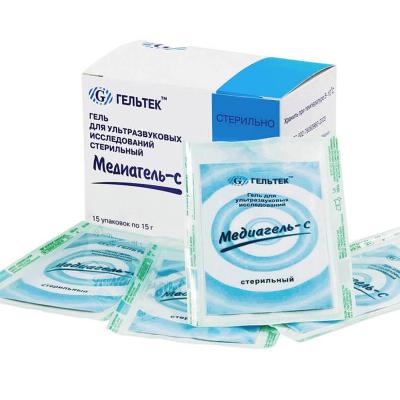 Гель для УЗИ Медиагель-С, стерильный (пакетик 15,0 г.) упаковка 15 шт