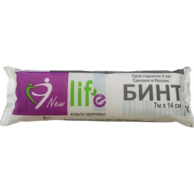 Бинт марлевый 7м*14см нестерильный в инд. уп пл. 36 /Навтекс/300