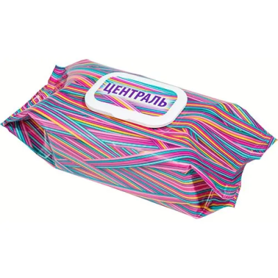 Централь салфетки дезинфицирующие, 120 шт. в мягкой упаковке/ Бозон