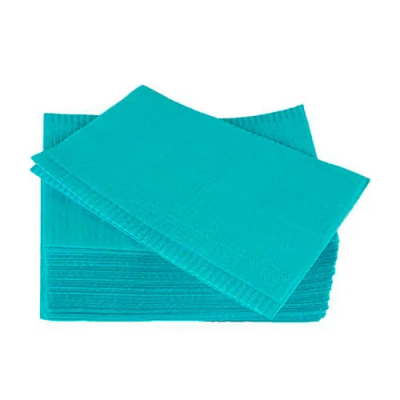 15. Салфетки нагрудн. д/пациентов 2-х сл. голубой, 33*45, 500шт/уп/ Ом-Ника