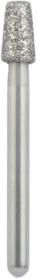 15. Бор алмазный 845KR-025M-FG, конус, круглый кант, 1шт/  NTI (Н)