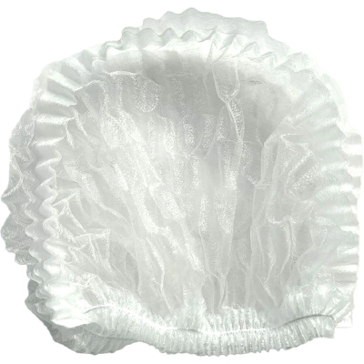 Шапочка медицинская тип "Шарлотта" белая /UNITE/100/1000