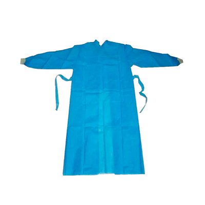 Халат хирургический нестерильный пл. 25, рукав на манжете 140 см. (52-54 р.) /Инмедиз