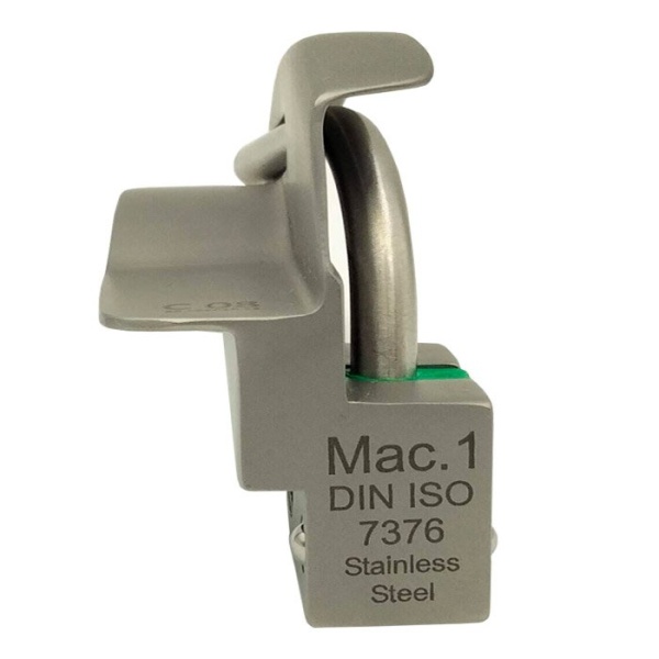 Клинок многоразовый фиброоптический Macintosh №1 к ларингоскопу арт.03.42013.611, Kawe
